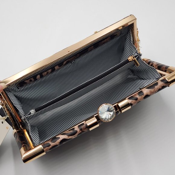 Le Miel Crossbody / Clutch Animal Print Bag – NWT - Picture 9 of 16